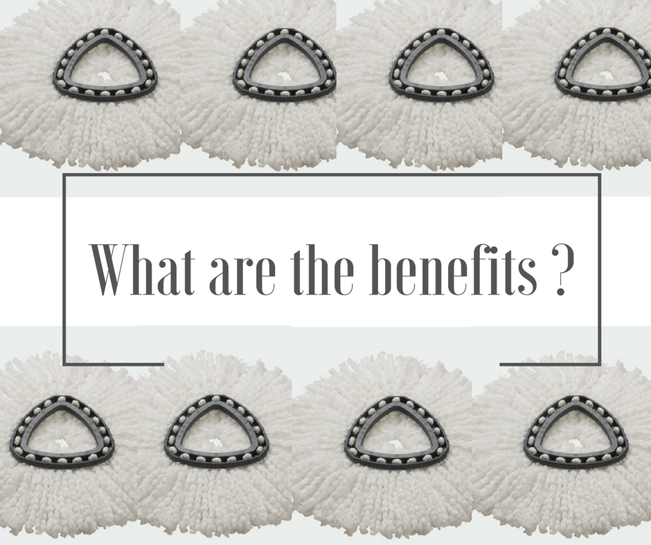 what are the benefits of a spin mop