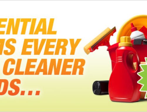 What are the Essential Items that Every Professional Cleaner Needs?