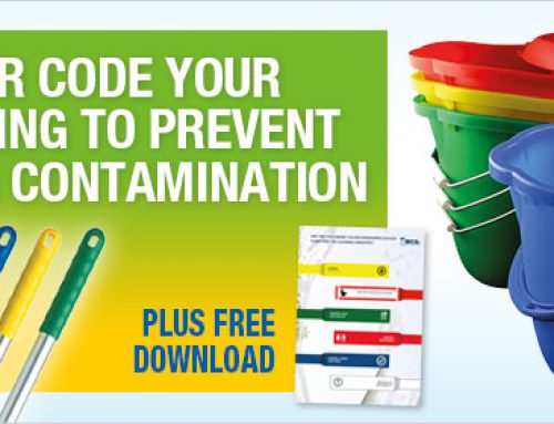 Colour code your cleaning to prevent cross contamination