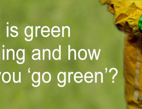 What is green cleaning and how can you ‘go green’?