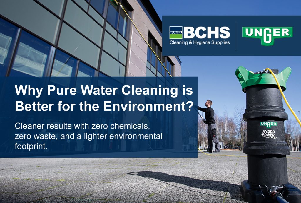 Pure Water Cleaning is better for the Environment