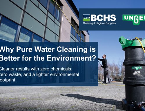 Why pure water cleaning is better for the environment.